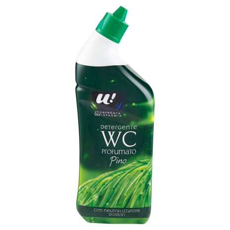 DETERGENTE WC PROFUMATO PINO U! Confronta&Risparmia